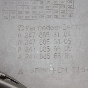 Mercedes GLA H247 Rear Bumper Lower Section 20-23 A2478853104 Genuine *DAMAGED* - Image 23