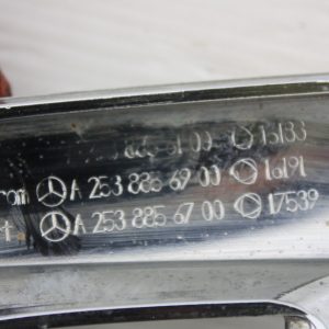 Mercedes GLC X253 AMG Front Bumper Left Spoiler Inner Chrome 2016 - 2019 Genuine - Image 8