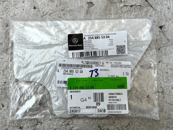 Mercedes GLC X254 Rear Left Upper Bumper Absorber A2548855304 Genuine 178516636688 10