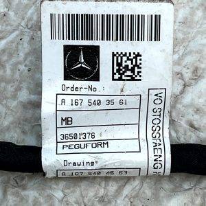 Mercedes GLS X167 Front Bumper Parking Sensor Wiring Harness A1675403561 Genuine - Image 22