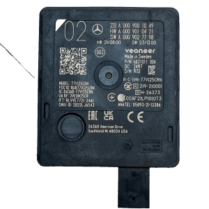 Mercedes S Class W223 Distronic Radar Sensor A0009001049 Genuine - Image 2