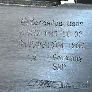 Mercedes SL R232 Front Radiator Intercooler Air Guide Duct A2328851102 Genuine - Image 9