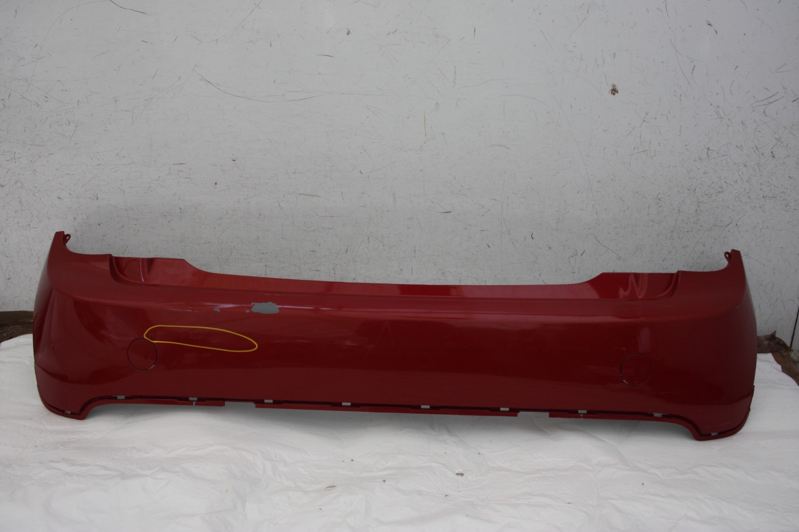 Mini Cooper One F56 Rear Bumper 7300837 Genuine *DAMAGED*