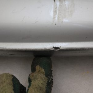 Nissan Qashqai J11 Rear Bumper Left Corner Trim 2017-2021 85087-HV00A *DAMAGED* - Image 9