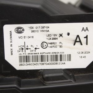 Nissan Qashqai J12 Right LED Headlight 2024 ON 26010-HN10A Genuine *DAMAGED* - Image 8