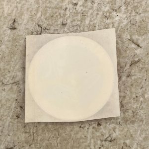 Renault Megane SRS Adhesive Label Sticker 7701209047 Genuine - Image 3