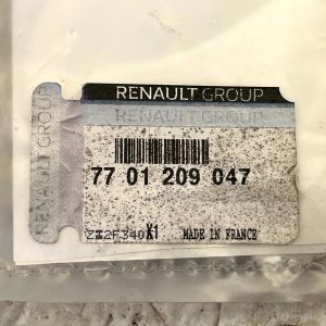 Renault Megane SRS Adhesive Label Sticker 7701209047 Genuine - Image 6