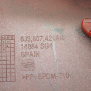 Seat Ibiza Rear Bumper 2008 TO 2012 6J3807421A Genuine *DAMAGED* - Image 10