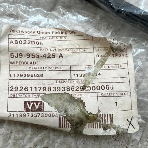 Skoda Fabia Rear Windscreen Wiper Blade 2007 TO 2015 5J9955425A Genuine - Image 21