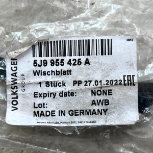 Skoda Fabia Rear Windscreen Wiper Blade 2007 TO 2015 5J9955425A Genuine - Image 22