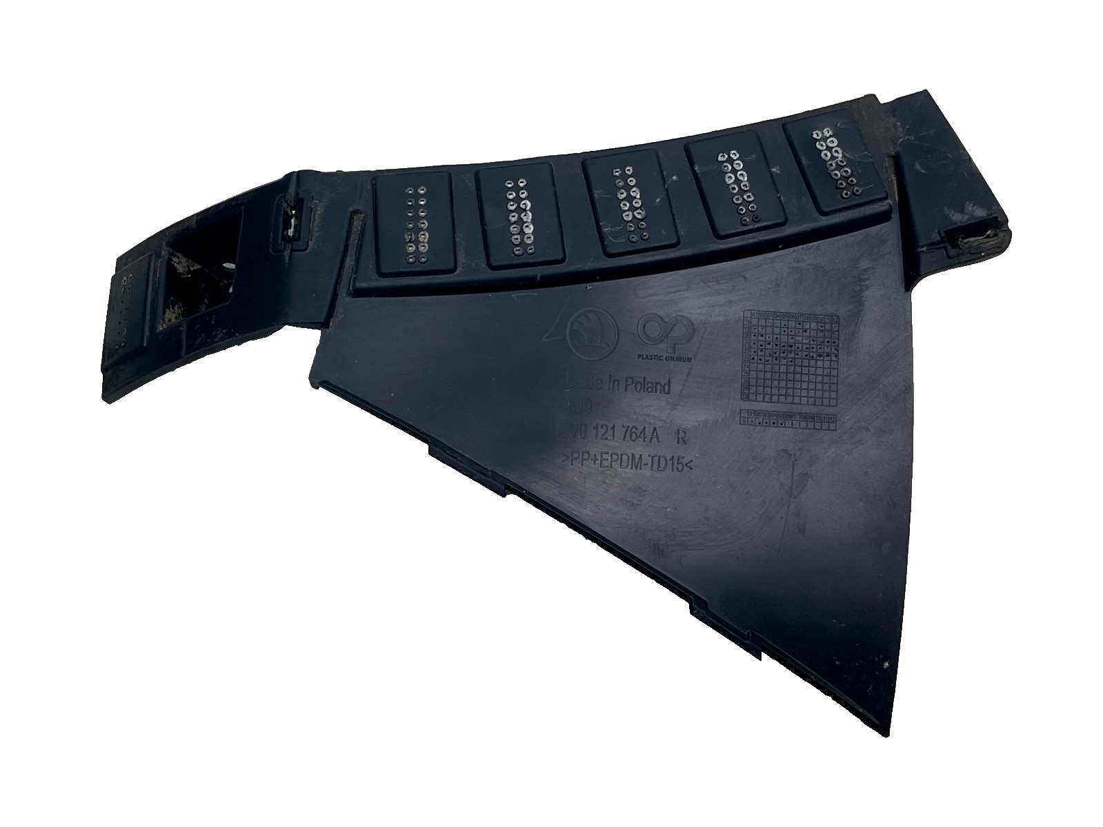 Skoda Superb Front Bumper Right Air Duct 2019 TO 2024 3V0121764A Genuine