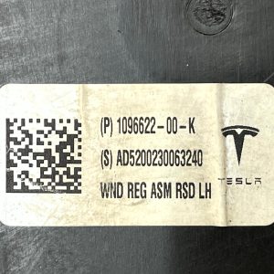 Tesla Model 3 Rear Left Door Window Regulator 2019 TO 2024 1096622-00-K Genuine - Image 16