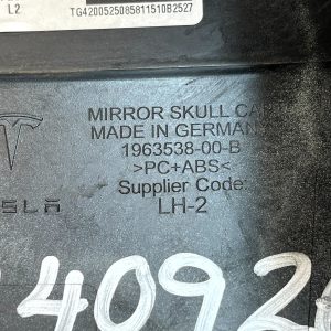 Tesla Model Y Front Left Exterior Wing Mirror Cover 2025 ON 1963538-00-B Genuine - Image 16