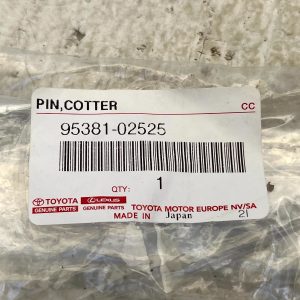 Toyota C-HR Front Lower Suspension Ball Joint Lock Cotter Pin 95381-02525 Genuin - Image 6