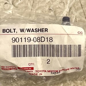 Toyota Corolla Suspension Crossmember Bolt W/Washer Set of 2 90119-08D18 Genuine - Image 7