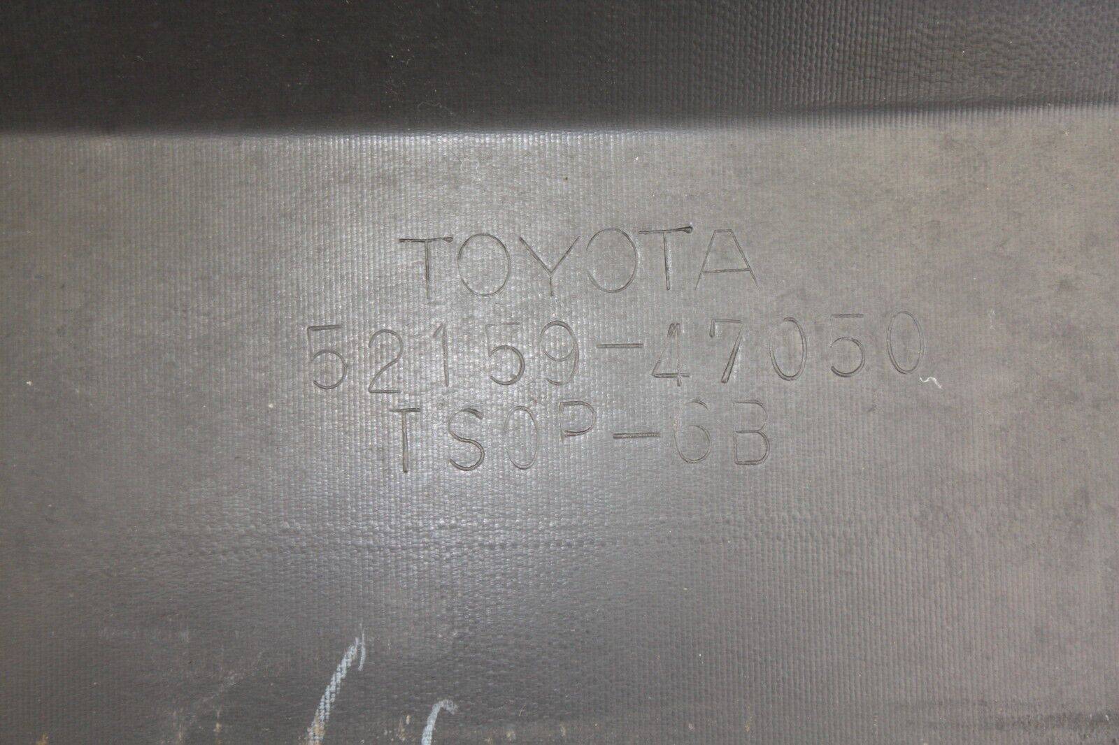 Toyota-Prius-Rear-Bumper-52159-47050-Genuine-DAMAGED-176369633288-11