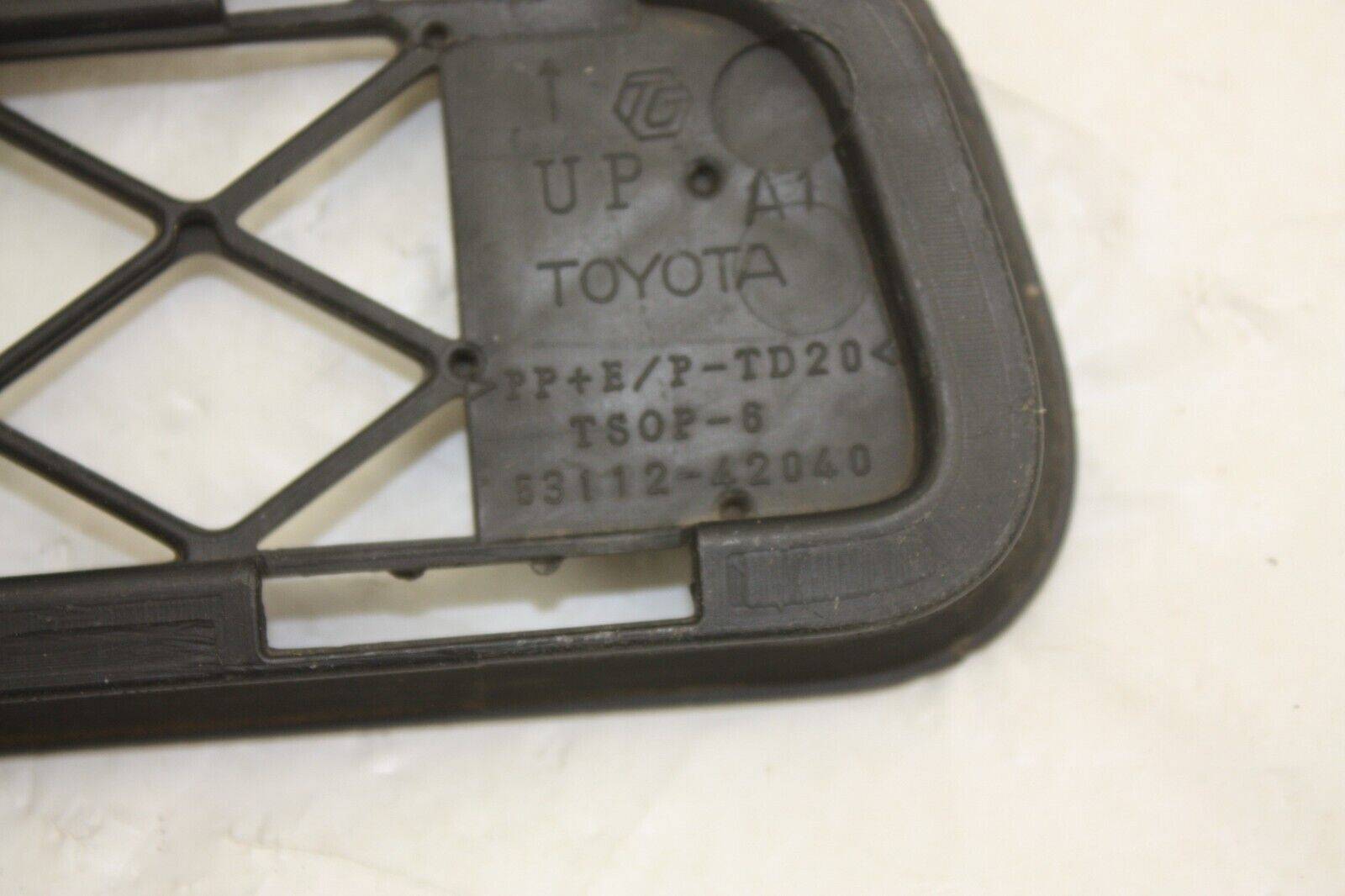 Toyota-RAV-4-Front-Bumper-Grill-53112-42040-Genuine-176275732828-7