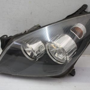 Vauxhall Astra H Left Side Headlight 2007 TO 2009 24451030 Genuine *DAMAGED*