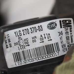 Vauxhall Astra H Left Side Headlight 2007 TO 2009 24451030 Genuine *DAMAGED* - Image 9