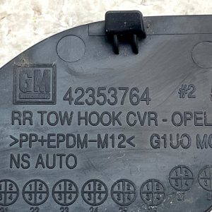 Vauxhall Mokka X Rear Bumper Tow Hook Cap Cover 2016 TO 2019 42353764 Genuine - Image 16