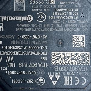 Volkswagen Skoda Audi Front Radar Distance Control Sensor 1EA907819 Genuine - Image 8