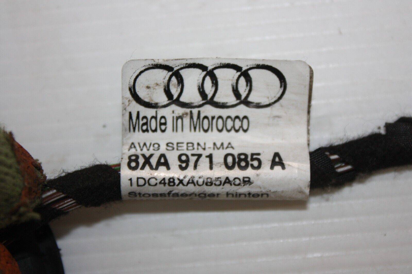 Audi-A1-Rear-Bumper-Wiring-Loom-8XA971085A-Genuine-175509355209-8