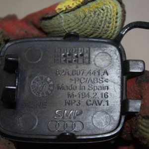 Audi A1 S Line Rear Bumper Tow Cover 2019 ON 82A807441A Genuine - Image 8