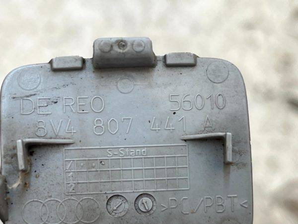 Audi A3 8V Rear bumper Tow Hook Eye Cap Cover 2013 TO 2016 8V4807441A Genuine 178462633869 9