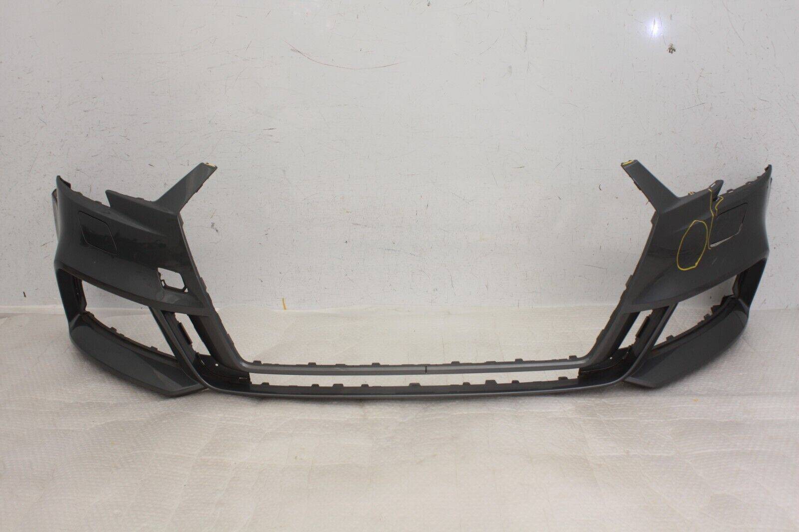 Audi A3 S Line Front Bumper 2016 TO 2020 8V3807437AM DAMAGED SEE ALL PICS 176350267219