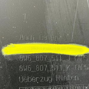 Audi A5 B9 S Line Rear Bumper 2020 TO 2024 8W6807511H Genuine *DAMAGED* - Image 14