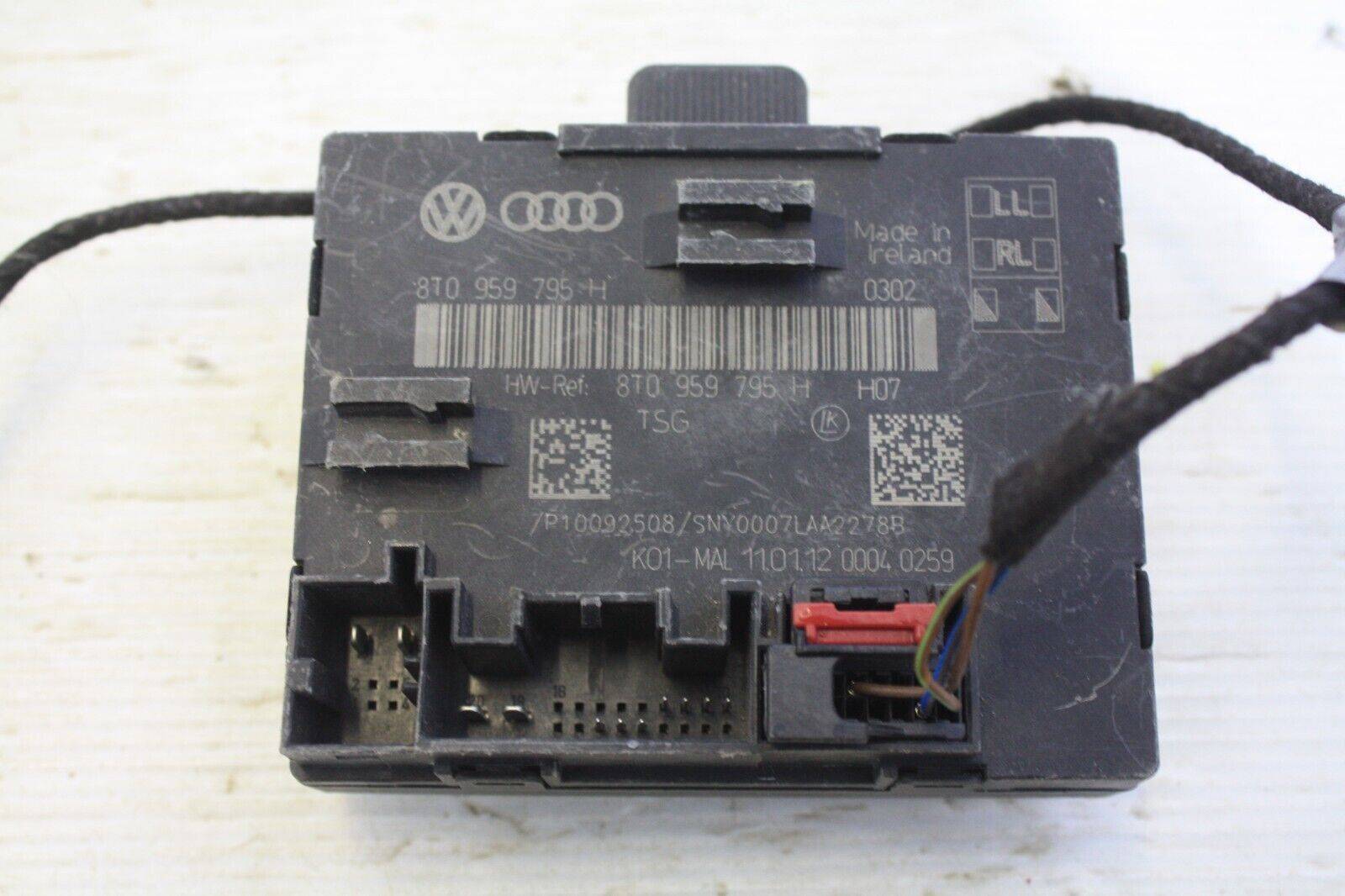 Audi-A5-Rear-Left-Door-Control-Module-8T0959795H-Genuine-176101686279-2