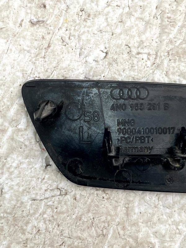 Audi A8 Front Left Headlight Washer Cap Cover 2018 TO 2024 4N0955281B Genuine 178507815519 5