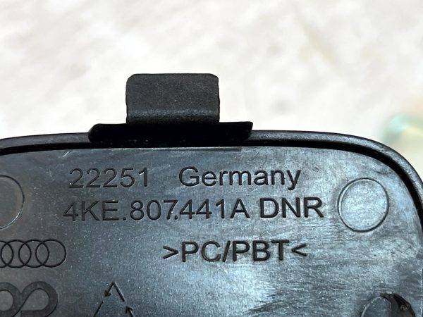 Audi E Tron Rear Bumper Tow Hook Eye Cap Cover 2019 TO 2022 4KE807441A Genuine 178423096949 9