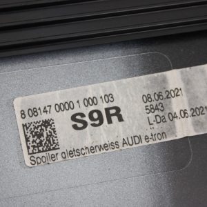 Audi E-Tron Rear Tailgate Spoiler 2019 ON 4KE827933 Genuine - Image 9