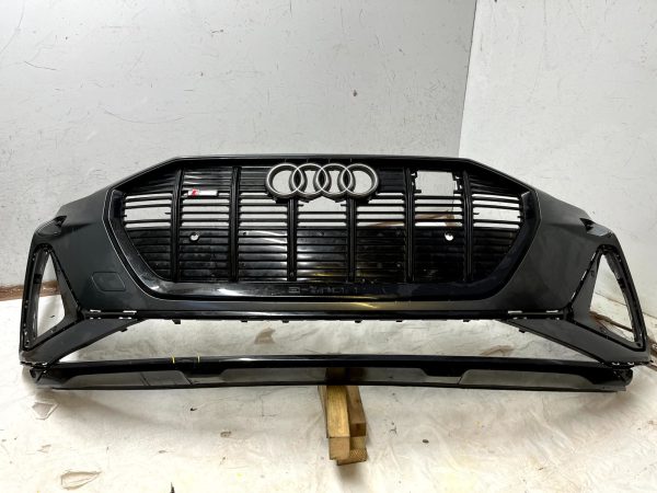 Audi-E-Tron-S-Line-Front-Bumper-2019-TO-2022-4KE807437C-Genuine-DAMAGED-177616586919