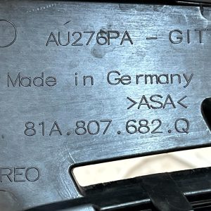 Audi Q2 Front Bumper Right Side Fog Light Grille 2020 ON 81A807682Q Genuine 18 Audi Q2 Front Bumper Right Side Fog Light Grille 2020 ON 81A807682Q Genuine - Image 9