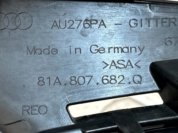 Audi Q2 Front Bumper Right Side Fog Light Grille 2020 ON 81A807682Q Genuine 8 Audi Q2 Front Bumper Right Side Fog Light Grille 2020 ON 81A807682Q Genuine 178448260809 9