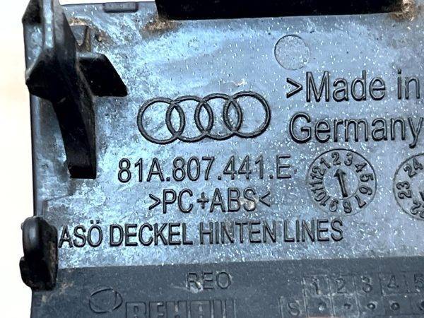 Audi Q2 Rear Bumper Tow Hook Eye Cap Cover 2016 TO 2021 81A807441E Genuine 8 Audi Q2 Rear Bumper Tow Hook Eye Cap Cover 2016 TO 2021 81A807441E Genuine 178442685689 9