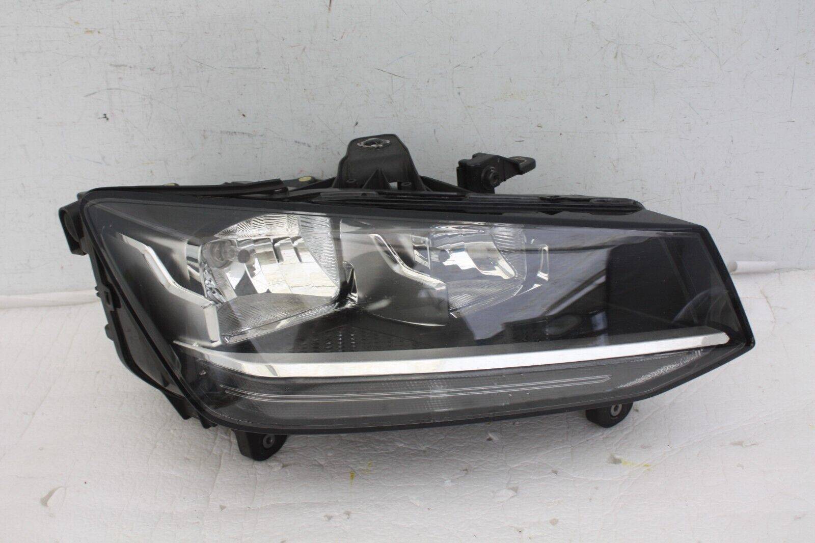Audi-Q2-Right-Side-Headlight-81A941004A-Genuine-LENS-GOT-DENT-176410939329