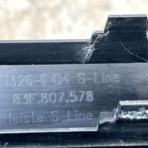 Audi Q3 Q4 S-Line Rear Bumper Center Trim 2019 TO 2025 83F807578 Genuine - Image 14