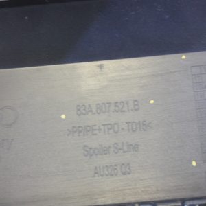 Audi Q3 S Line Rear Bumper 2018 TO 2025 83A807568B Genuine - Image 13