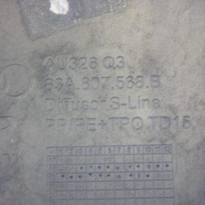 Audi Q3 S Line Rear Bumper 2018 TO 2025 83A807568B Genuine - Image 8