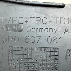 Audi Q5 8R Front Radiator Top Upper Slam Cover Panel 2008-2012 8R0807081 Genuine - Image 16