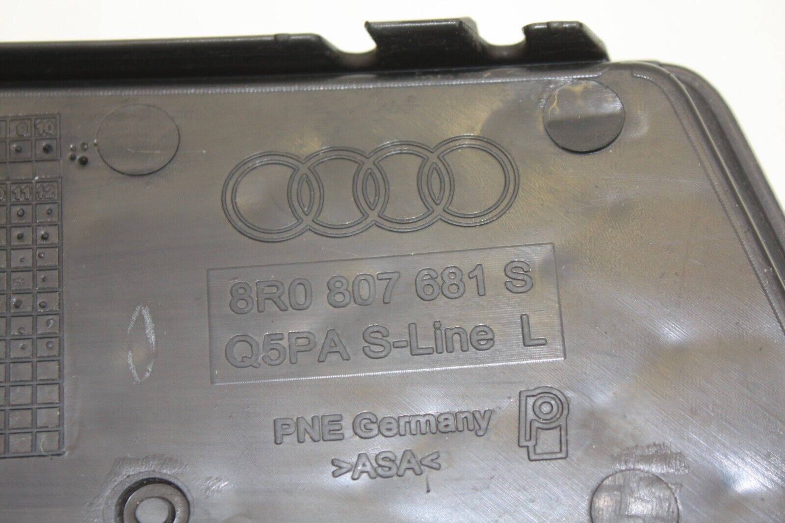 Audi-Q5-S-Line-Front-Bumper-Lower-Left-Grill-2012-TO-2017-8R0807681S-Genuine-176609757109-5