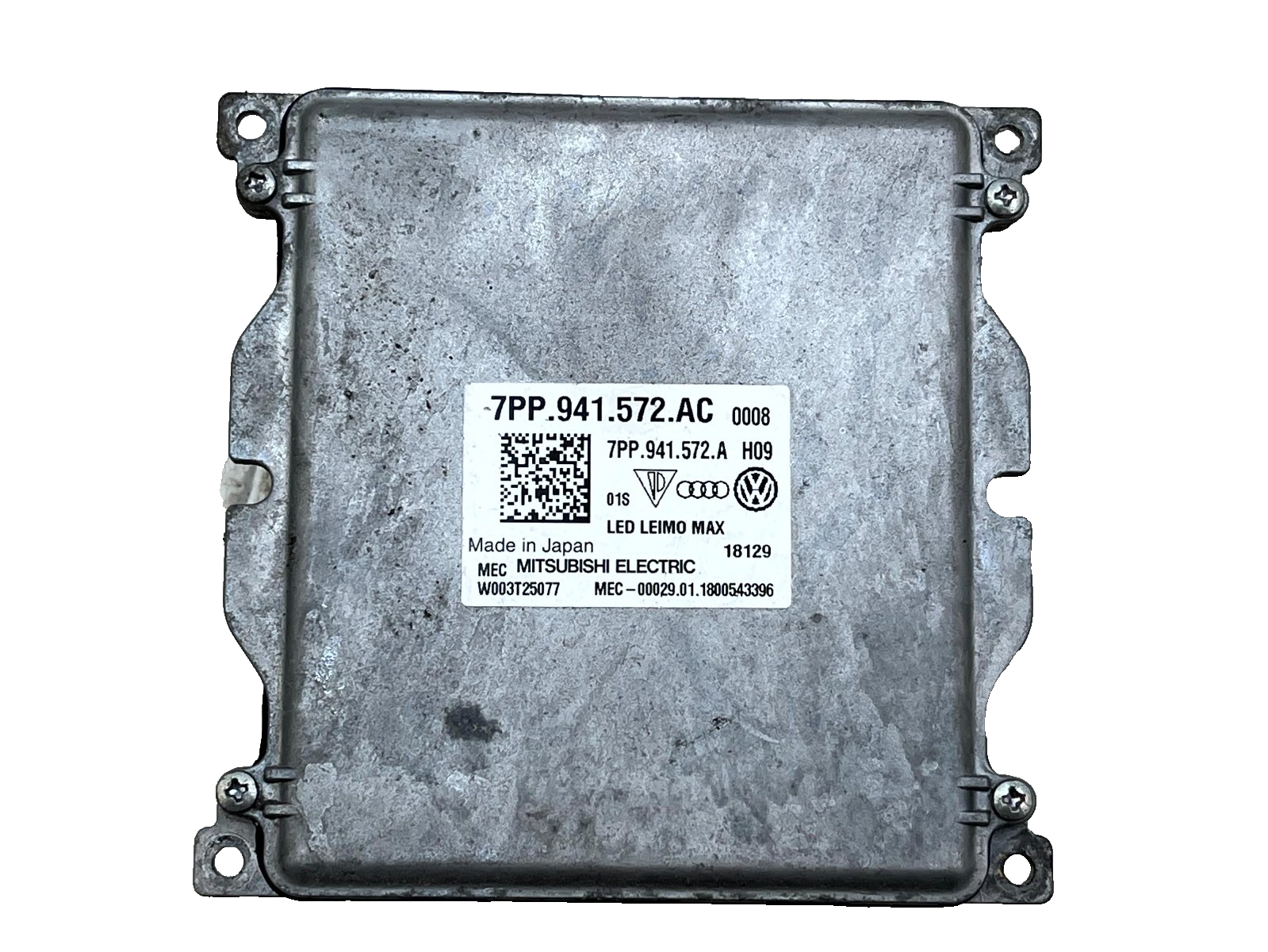 Audi Q5 SQ5 LED Headlight Ballasts Control Module Unit 7PP941572A Genuine