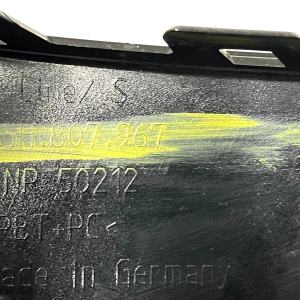 Audi Q6 E-Tron S Line Front Bumper Left Grill Trim 2024 ON 85H807967 Genuine - Image 16