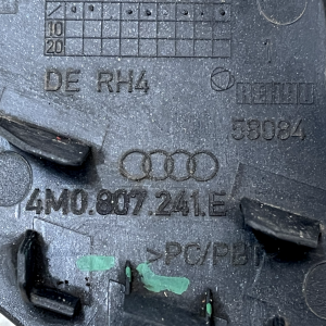 Audi Q7 Front Bumper Tow Cover 2019 TO 2024 4M0807241E Genuine - Image 16