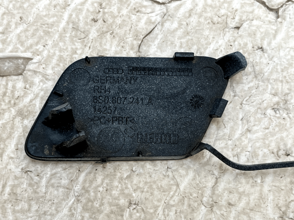 Audi TT TTS Front Bumper Tow Towing Eye Hook Cover 8S0807241A Genuine 178498763799 4