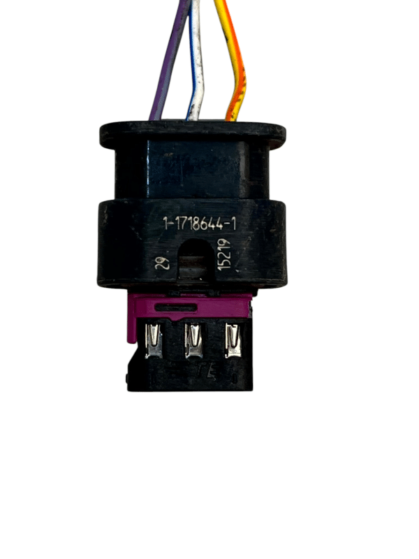 Audi VW Mercedes 3 Pin PDC Sensor Wiring Loom Plug Connector 1-1718644-1 Genuine 1 Audi VW Mercedes 3 Pin PDC Sensor Wiring Loom Plug Connector 1 1718644 1 Genuine 178450366459 2