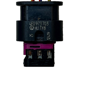 Audi VW Skoda Seat PDC Parking Sensor Loom Plug Connector 4F0973703 Genuine - Image 3